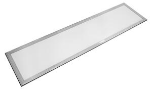 Pannello Led 40W 120x30cm Cornice bianca rettangolare luce regolabile Novaline