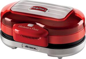Macchina per hamburger rossa da 1200 w Ariete 00C020500AR0