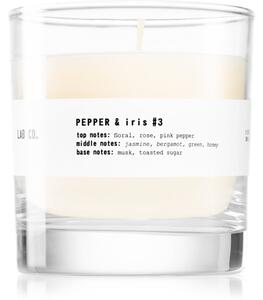 The Olphactory Lab Co. Pepper & Iris candela profumata 200 g