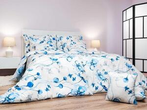 Set di lenzuola in flanella "Bloom elegance" a motivi di banane, dimensioni 140x200 cm e 70x90 cm