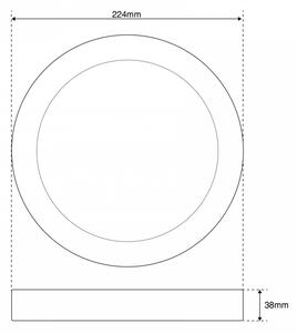 Plafoniera LED Stagna 150cm 55W IP66 8.800lm (160lm/W) - OSRAM Driver