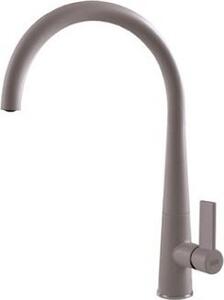 ELLECI Rubinetto Cucina Miscelatore Monocomando in Granitek colore Nero 40 - Athena