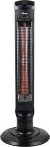 Ardes Stufa elettrica al Carbonio Potenza 1000 watt Stufetta elettrica Oscillante colore Nero - AR4B03