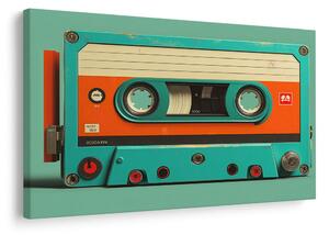 Quadro su tela – Cassette retrò