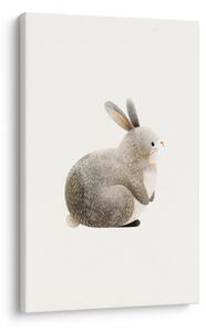 Quadro su tela – Coniglietto seduto adorabile