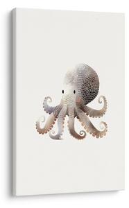 Quadro su tela – Polpo carino con sorriso