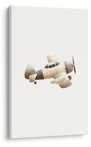 Quadro su tela – Aereo vintage in volo