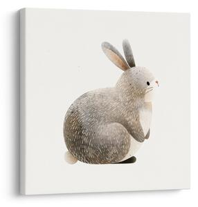 Quadro su tela – Coniglietto in un angolo tranquillo