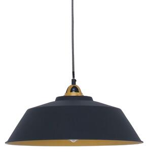 Mexlite - lampada a sospensione - Nove - nero - metallo - Ø 42cm - E27 - 1318ZW