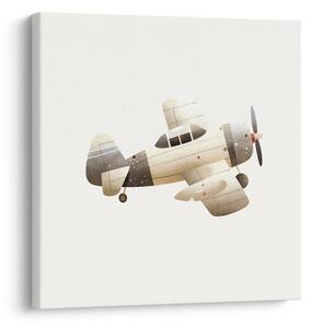 Quadro su tela – Pioniere dell'aviazione retrò