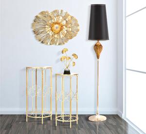 Applique Da Muro in metallo dorato opaco WALL LAMP BIS Dimensioni 56,5x12x42,5 cm con 1 punto luce