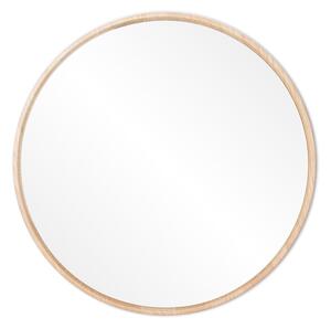 Specchio da parete con cornice in rovere massiccio , ⌀ 32 cm Look - Gazzda