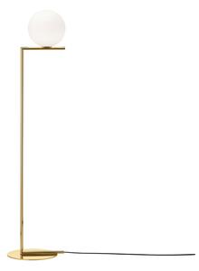 Lampada da terra FLOS, dimmerabile, Dorato / Ottone, Soggiorno, Metallo