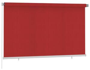 Tenda a Rullo per Esterni 240x140 cm Rossa HDPE