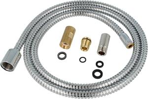 Tubo flessibile per doccia Hansa M15x1/2" cromato, lunghezza 1500 mm, flessibile e resistente, 1 pezzo