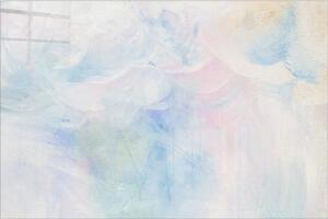 Pittura su vetro 70x50 cm Pastel - Wallity