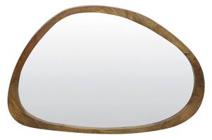 Specchio da parete con telaio in legno massiccio 120x80 cm Sonora – Light & Living