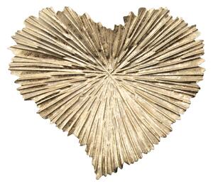 Vassoio decorativo in metallo 29x25 cm Heart - Mauro Ferretti