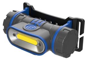 Viking - Lampada frontale LED ricaricabile dimmerabile con sensore, 5V, IPX4, 150 lm, 2200 mAh