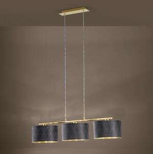 Eglo 39225 - Lampadario a sospensione con cavo DOLORITA 3xE27/60W/230V