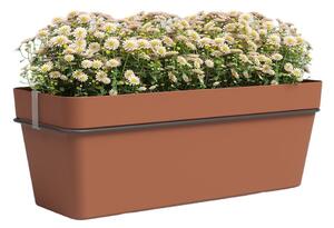 Fioriera sospesa autoinnaffiante in plastica riciclata da 50 cm Capri - Artevasi