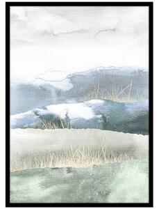 Dipinto 50x70 cm Green Land – Malerifabrikken