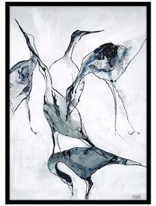 Dipinto 50x70 cm Crane – Malerifabrikken