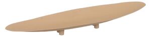 Vassoio decorativo in metallo 48x12 cm - Ixia