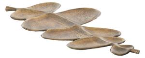 Vassoio decorativo in metallo 25x52 cm Akaki - Light & Living