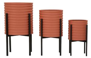 Set di coprivaso in metallo 3 pzø 36 cm Milly - Mauro Ferretti