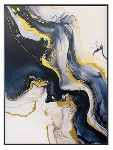 Quadro con elementi dipinti a mano 70x100 cm Sky – Styler