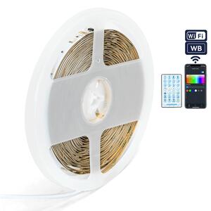 Striscia Led Digitale Smart 24V 24W 5 metri IP20 RGBIC con telecomando Aigostar