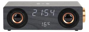 Radiosveglia digitale con ricarica wireless Classic BT – Karlsson
