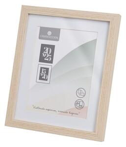 Cornice di colore naturale verticale con sostegno/da appendere 22,5x28 cm Sencillo – Casa Selección