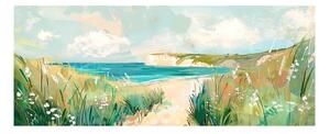Dipinto 60x150 cm Gouache Sea – Styler