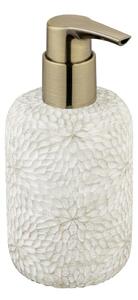 Dispenser per sapone bianco in poliresina 300 ml Montalfano – Wenko