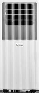 QLIMA Condizionatore Portatile 12000 Btu Climatizzatore con Pompa di Calore Funzione Deumidificatore Gas R290 Classe A/A colore Bianco/Grigio - PH 