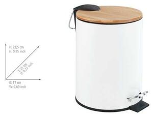 Set di accessori da bagno bianco in ceramica Bamboo - Wenko
