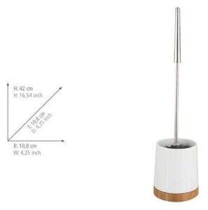Set di accessori da bagno bianco in ceramica Bamboo - Wenko