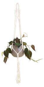 Gancio in stoffa per vaso ø 13 cm (altezza 100 cm) Macramé - Artevasi