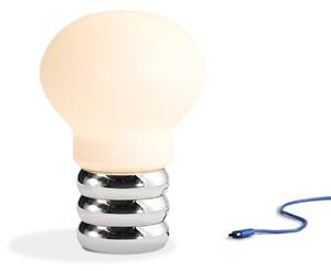 Lampade da tavolo Ingo Maurer, B.Bulb, dimmerabile, Metallizzato, Soggiorno, Metallo, Design