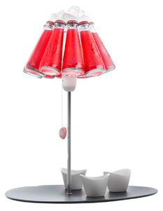 Lampade da tavolo Ingo Maurer, Campari Bar, Rosso, Soggiorno, Vetro, Design