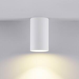 Deko-Light Faretto CAN, bianco, IP44, Ø 6 cm, metallo, GU10 dimmerabile, Bianco / Opale, Bagno, Alluminio, Downlight