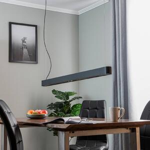 Nowodvorski Lighting Lampada a sospensione Soft graphite 125 cm