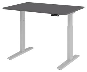 Scrivania elettrica bümö XMKA - Struttura: argento, dimensioni: 120 x 80 cm, decorazione: grafite