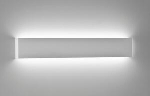 902 APPLIQUE RETTANGOLARE MEDIO IN METALLO BIANCO O NERO LED 24W LUCE 3000K O 4000K ISYLUCE