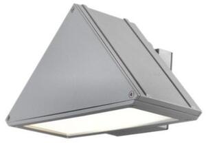 99482 THREE LED 20W APPLIQUE IN ALLUMINIO IP65 DI COLORE GRIGIO CHIARO