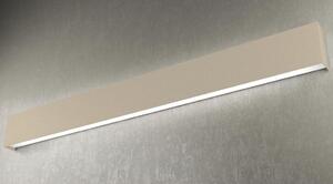 WALLY APPLIQUE 117 CM IN METALLO VERNICIATO 3 COLORI A LED 120W LAMPADINE SOSTITUIBILI