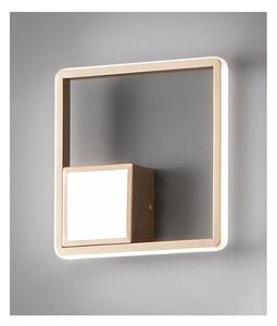 DOWEL APPLIQUE LED 22W LUCE 3000K MONTATURA ORO OPACO O SILVER DI ONDALUCE