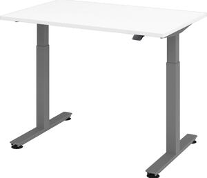 Scrivania elettrica bümö XMST - Finitura: bianco, dimensioni: 120 x 80 cm, struttura: grafite